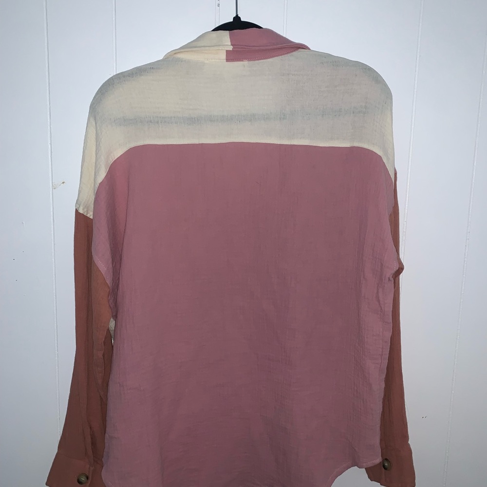 Color block blouse - Picture 2 of 2